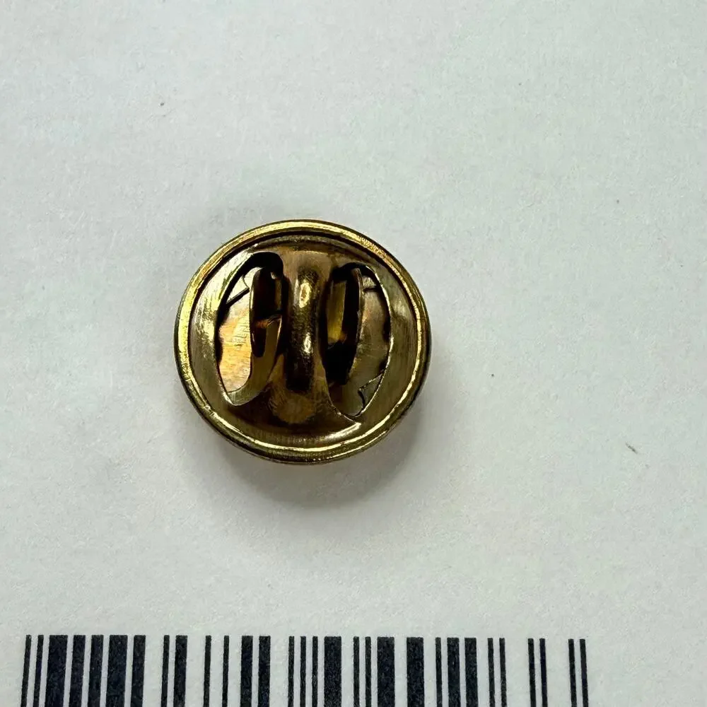 Vintage 1999 Cathedral Art Biker Guardian Angel Motorcycle Lapel Pin USA Rider